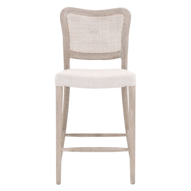 White Wood Counter Stool